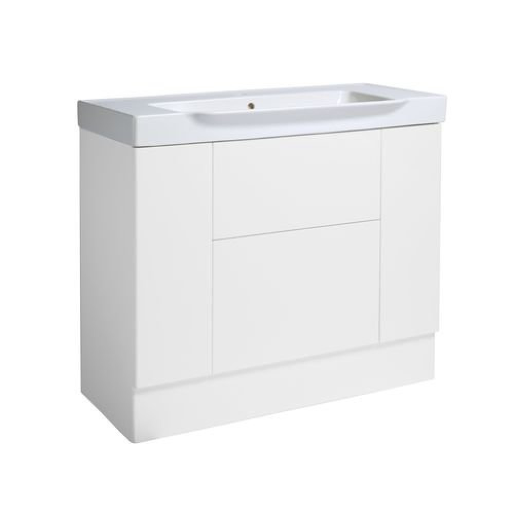 Roper Rhodes Academy 1000 Freestanding Basin Unit - Gloss White