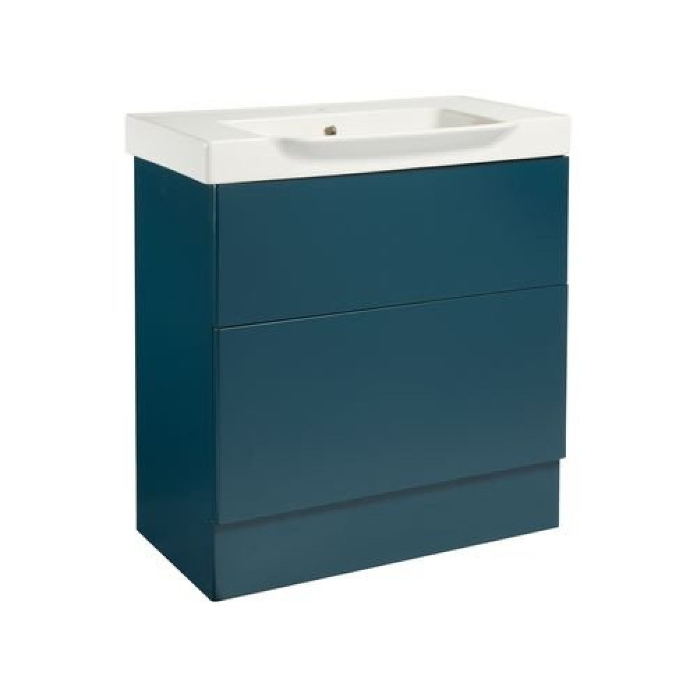 Roper Rhodes Academy 800 Freestanding Basin Unit - Derwent Blue
