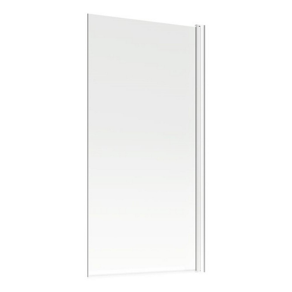 Ajax 1500mm Chrome 6mm Single Straight Bath Screen