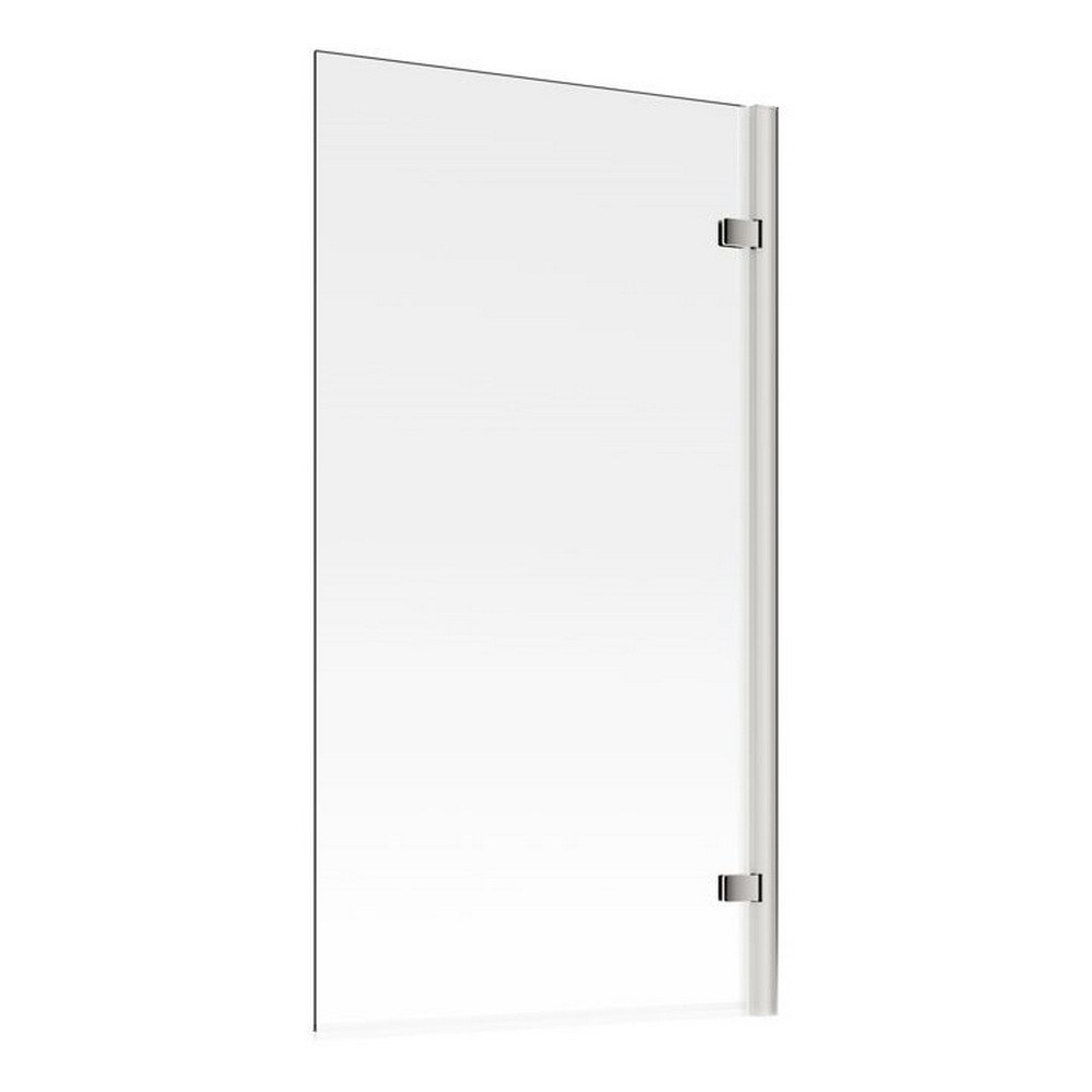 Ajax 1500mm Chrome 8mm Hinged Bath Screen