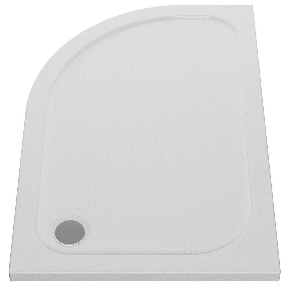 Ajax 2Go 1000 x 800mm Left Hand Offset Quadrant Shower Tray