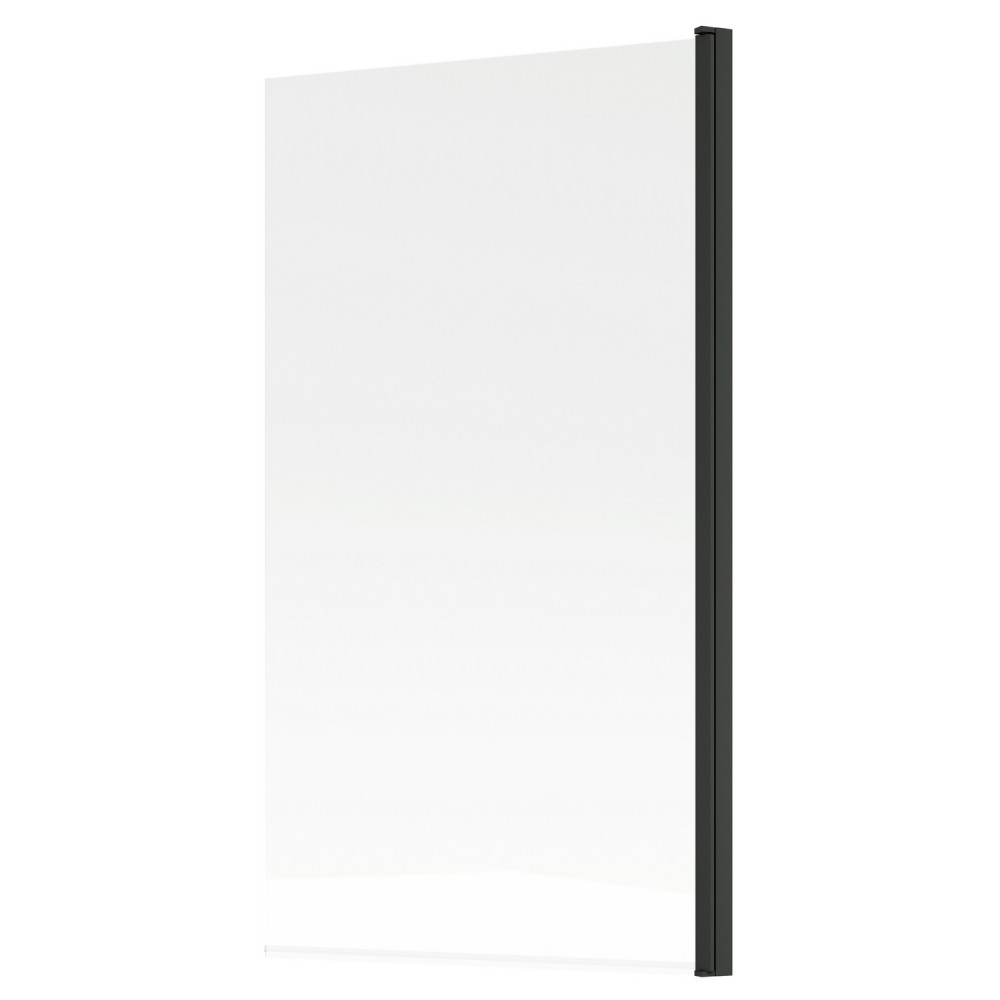Ajax 6mm Black 1400mm Square Bath Screen