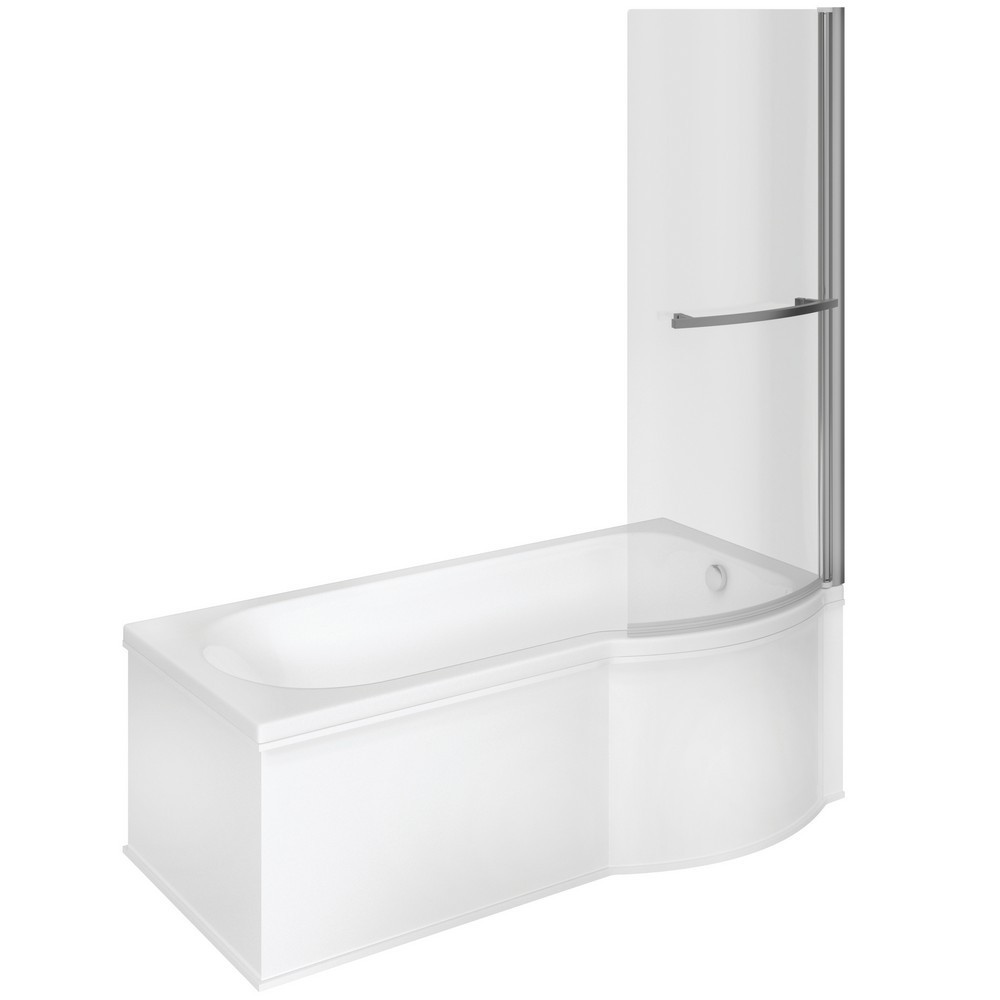 Ajax Barcon 1700 x 850mm Right Hand P Shaped Shower Bath