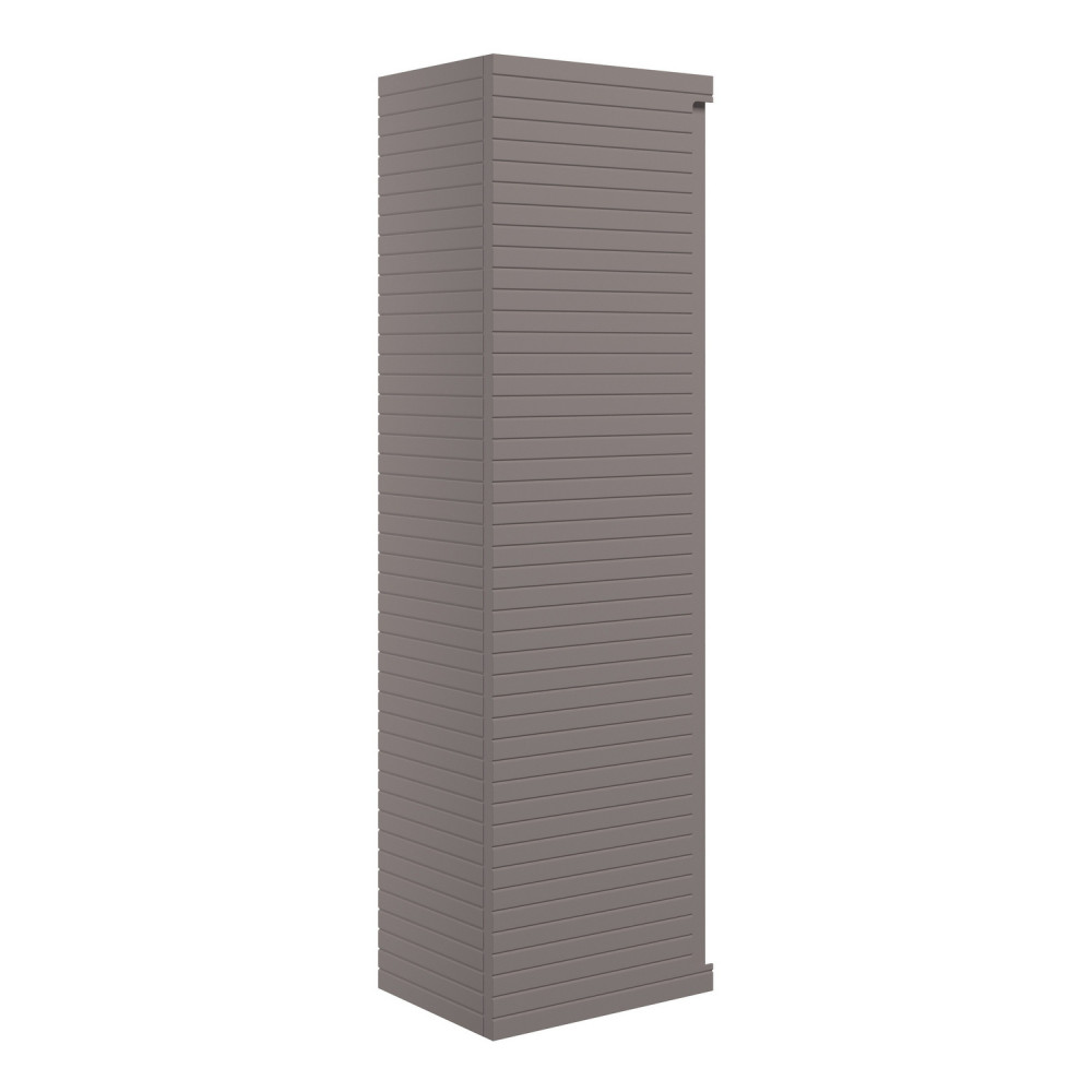 Ajax Barnoldby 350mm Wall Hung Matt Taupe Tall Storage Unit