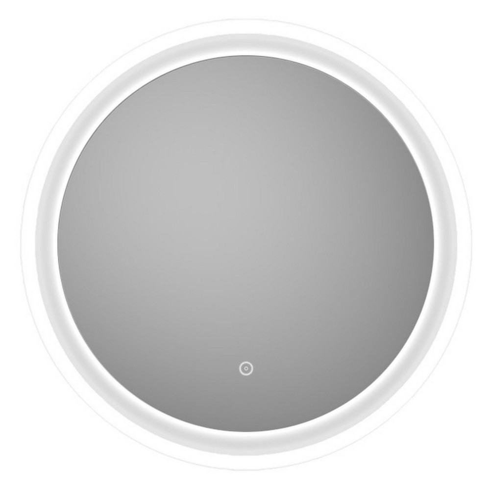 Ajax Berberis 600mm Round Back Lit LED Bathroom Mirror