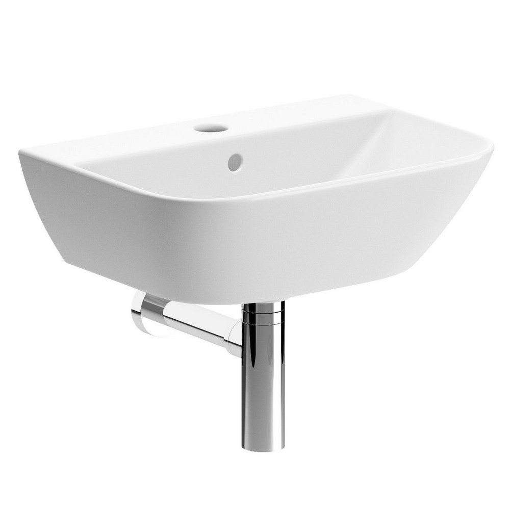 Ajax Binbrook 1TH Cloakroom Basin with Chrome Trap