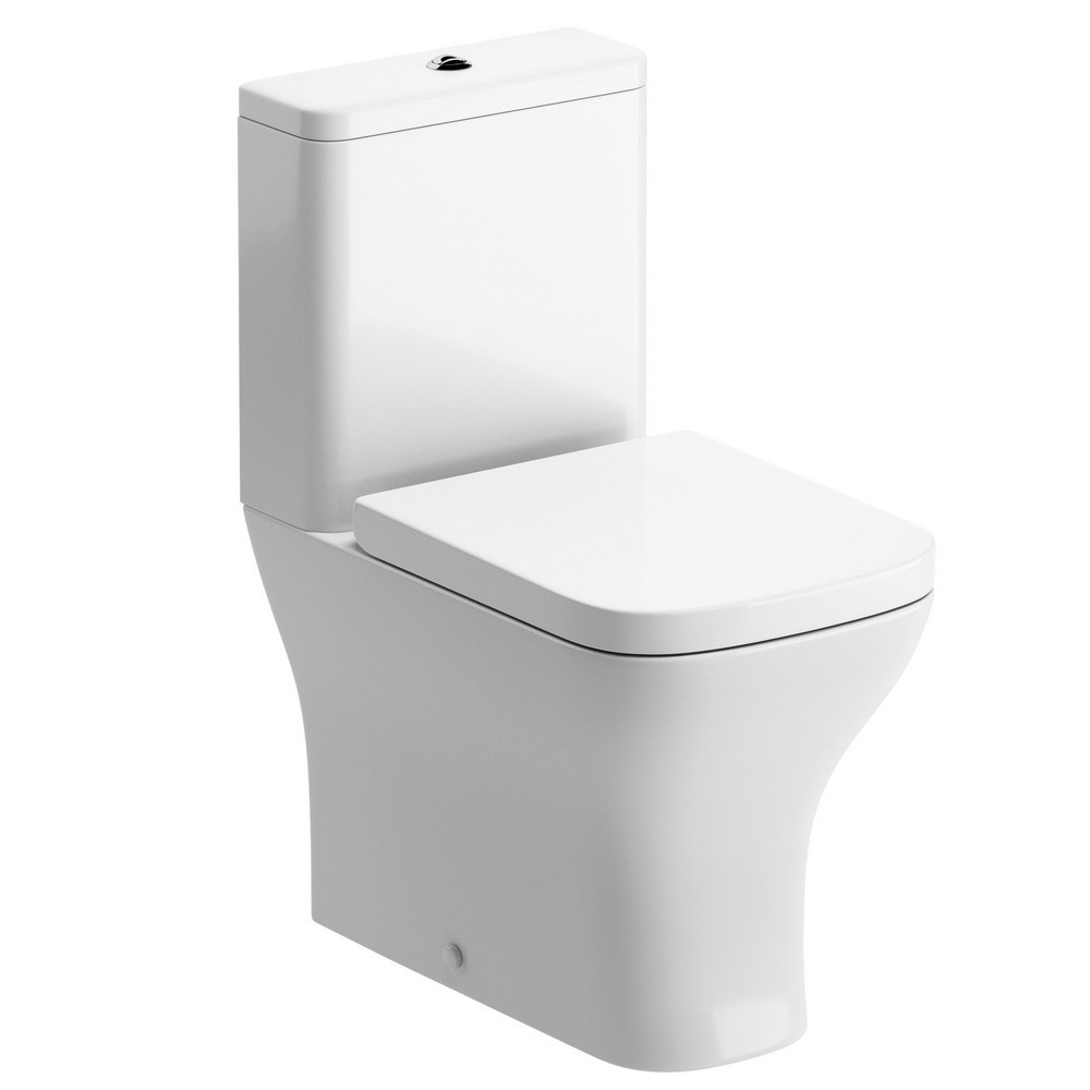 Ajax Binbrook Close Coupled Short Projection WC with Wrapover Seat