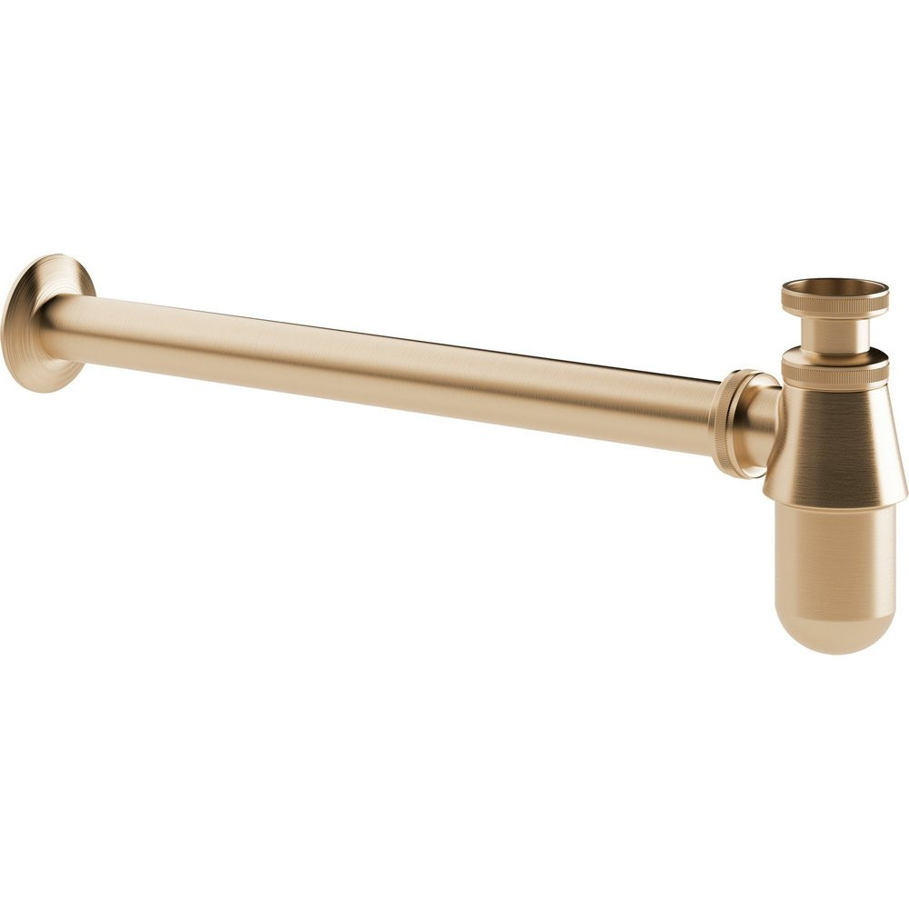 Ajax Brushed Bronze Universal Bottle Trap