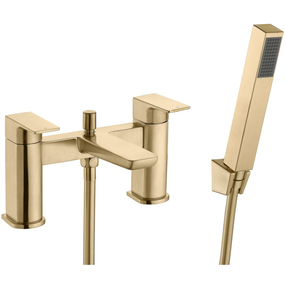 Ajax Burgh Brushed Brass Bath Shower Mixer (1)