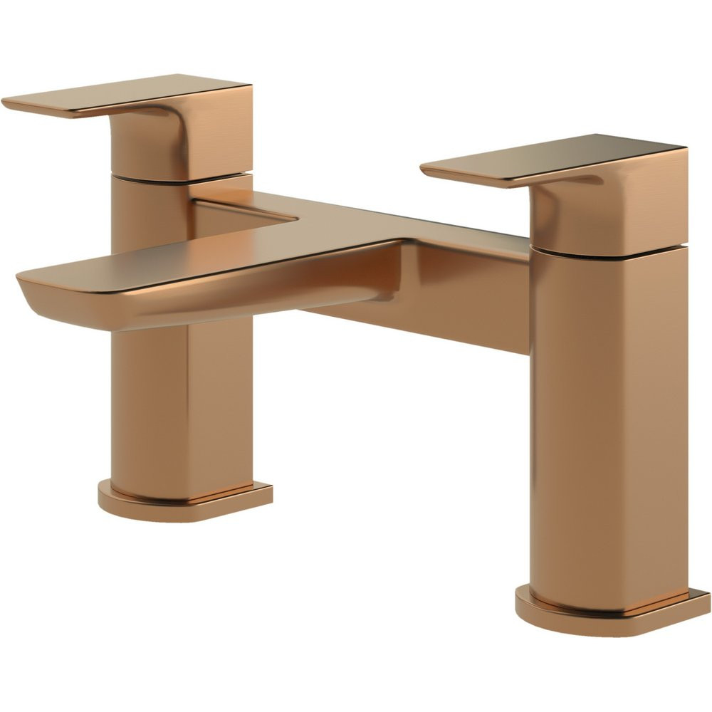 Ajax Burgh Brushed Bronze Bath Filler