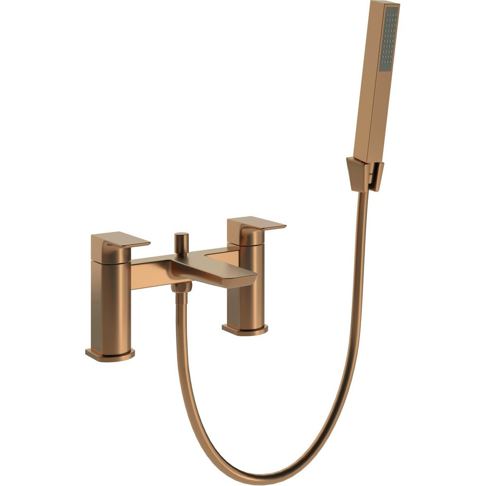 Ajax Burgh Brushed Bronze Bath Shower Mixer