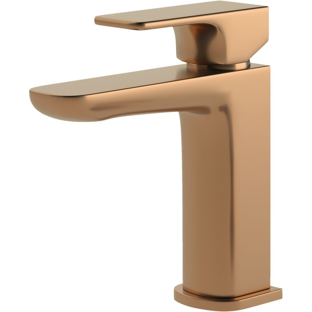 Ajax Burgh Brushed Bronze Cloakroom Basin Mixer with Waste