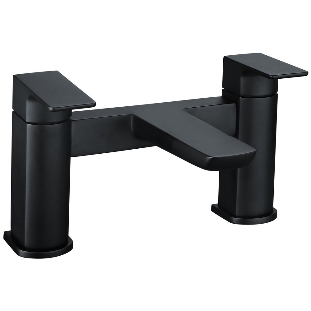 Ajax Burgh Matt Black Bath Filler (1)