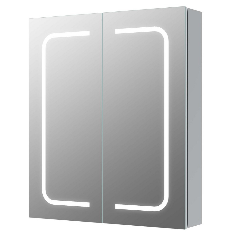 Ajax Byland 600mm Double Door LED Mirror Cabinet