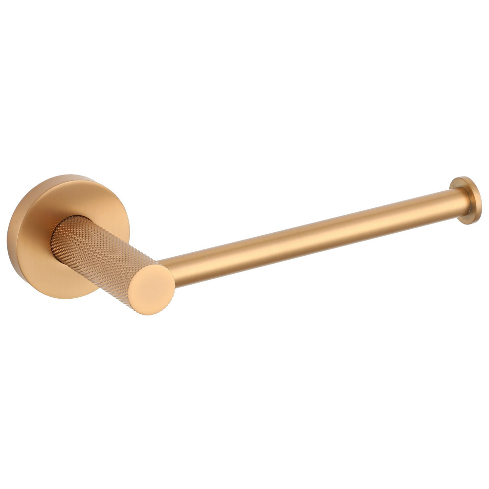 Ajax Cadney Brushed Bronze Toilet Roll Holder