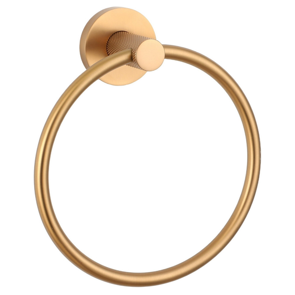 Ajax Cadney Brushed Bronze Towel Ring