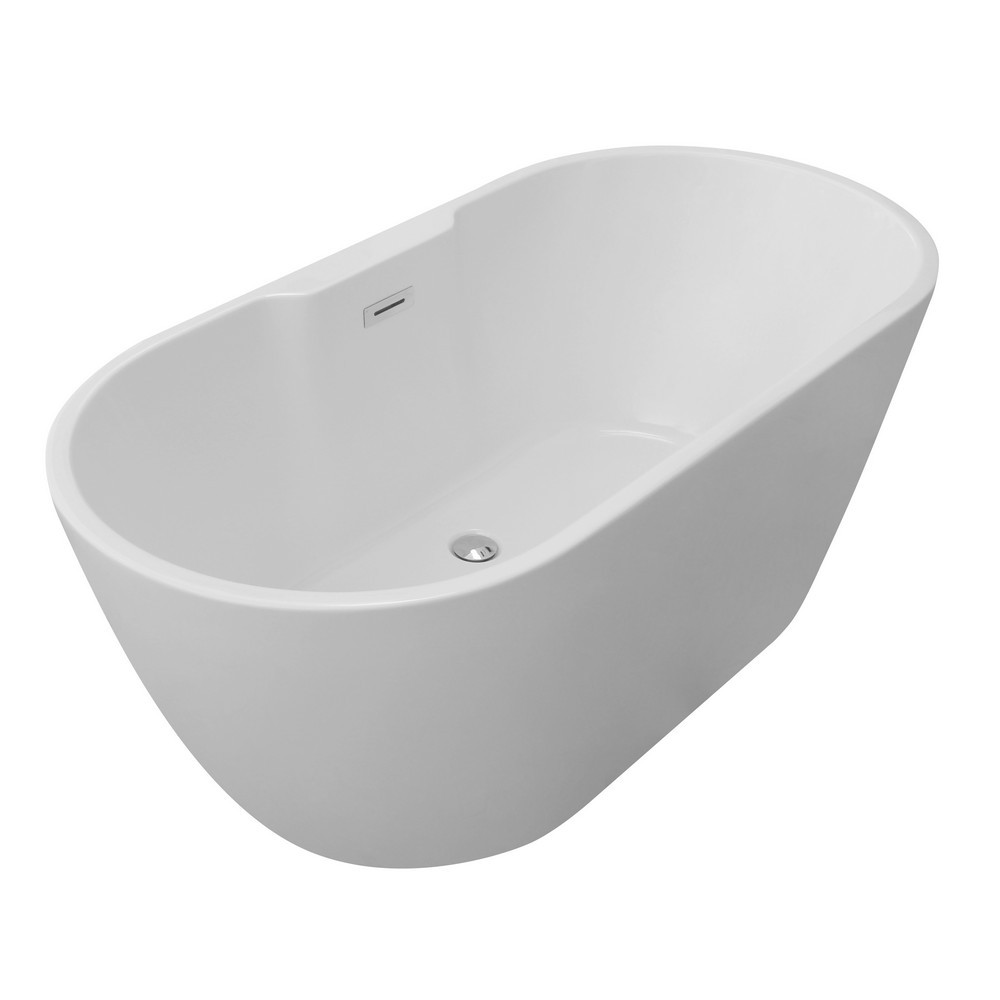 Ajax Carlton 1550 x 745mm White Freestanding Bath