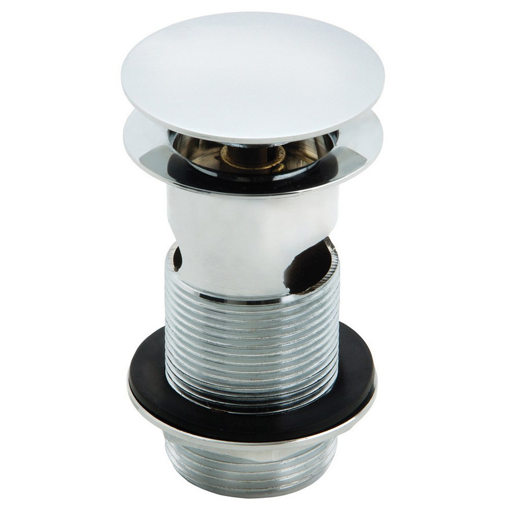 Ajax Chrome Slotted Mushroom Click Clack Basin Waste