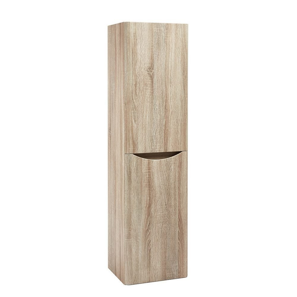 Ajax Contour 1500mm Tall Cabinet Bardolino Driftwood Oak