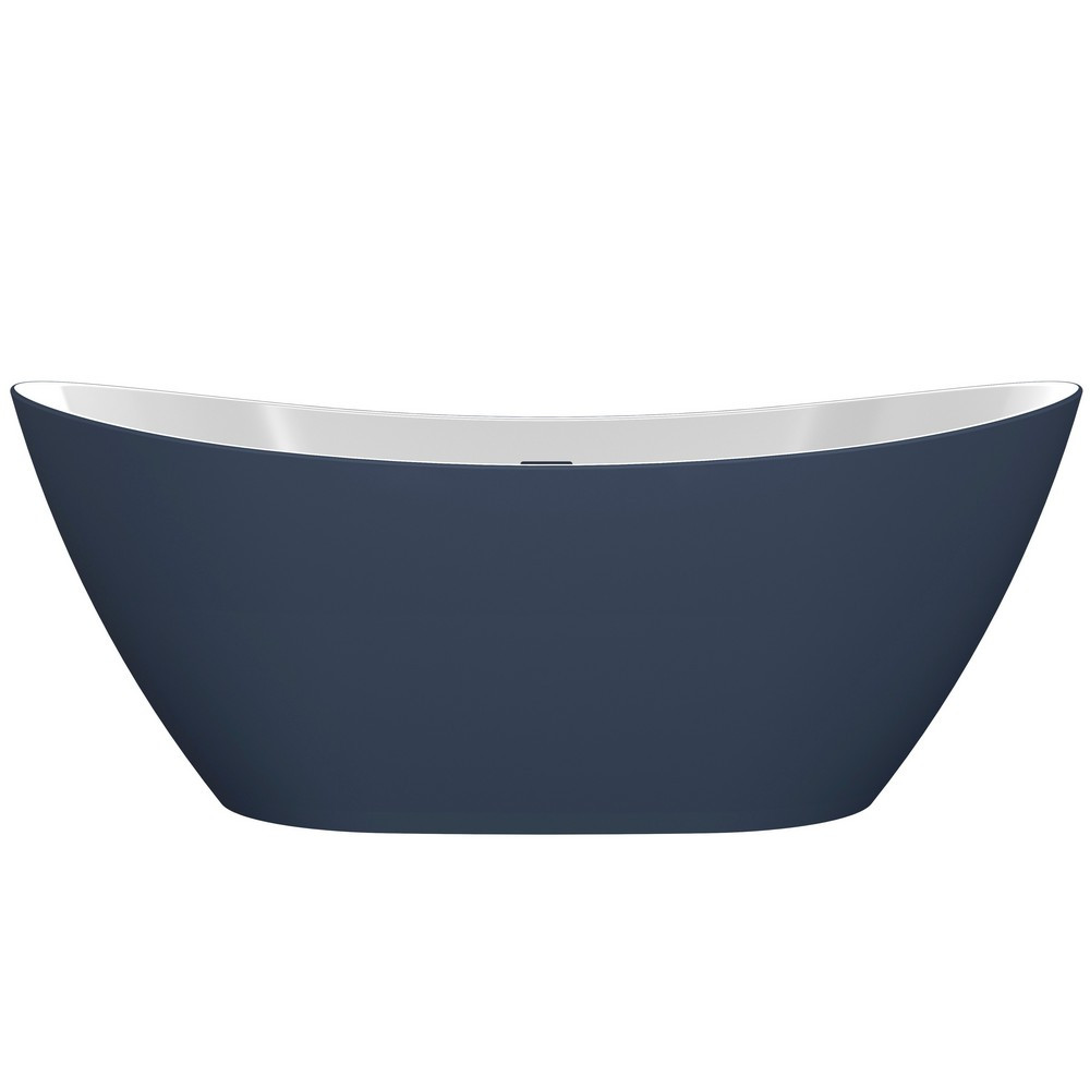 Ajax Dunholme 1700 x 780mm Matt Blue Freestanding Bath
