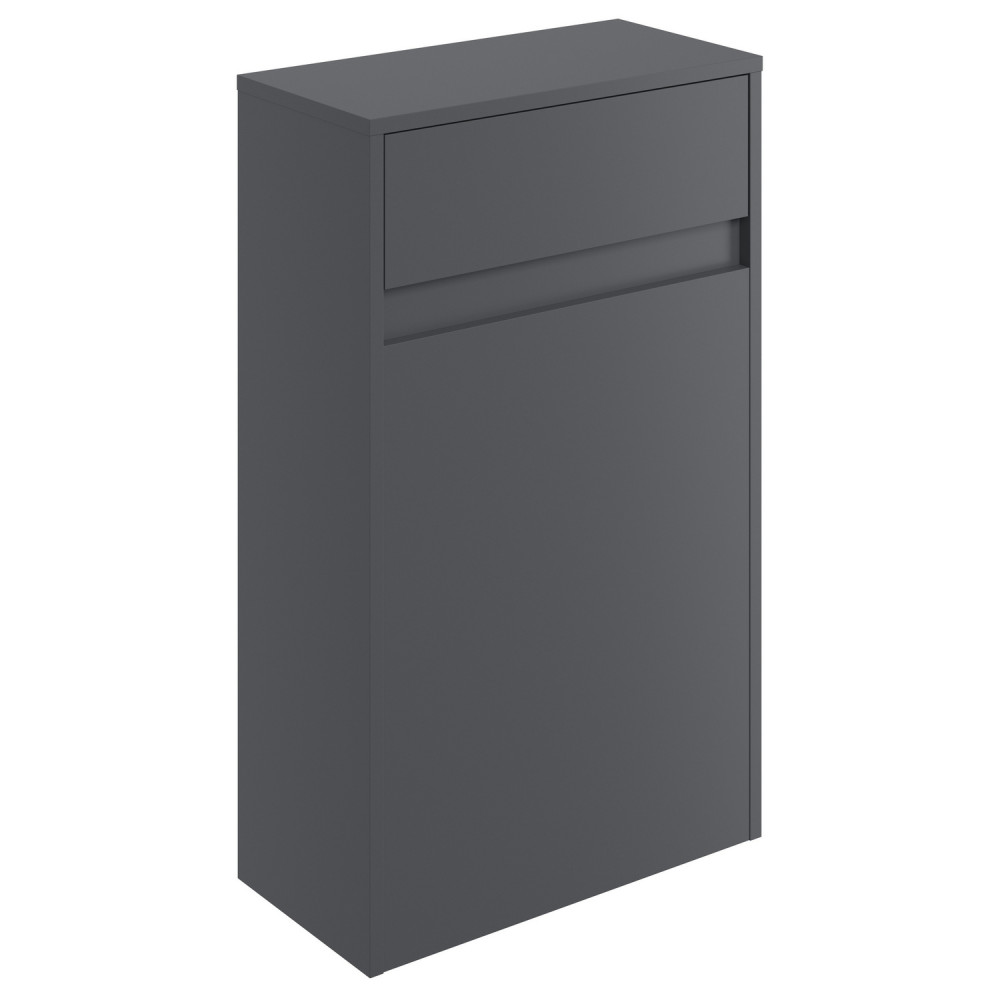 Ajax Elsham 500mm Matt Graphite Grey WC Unit | Furniture