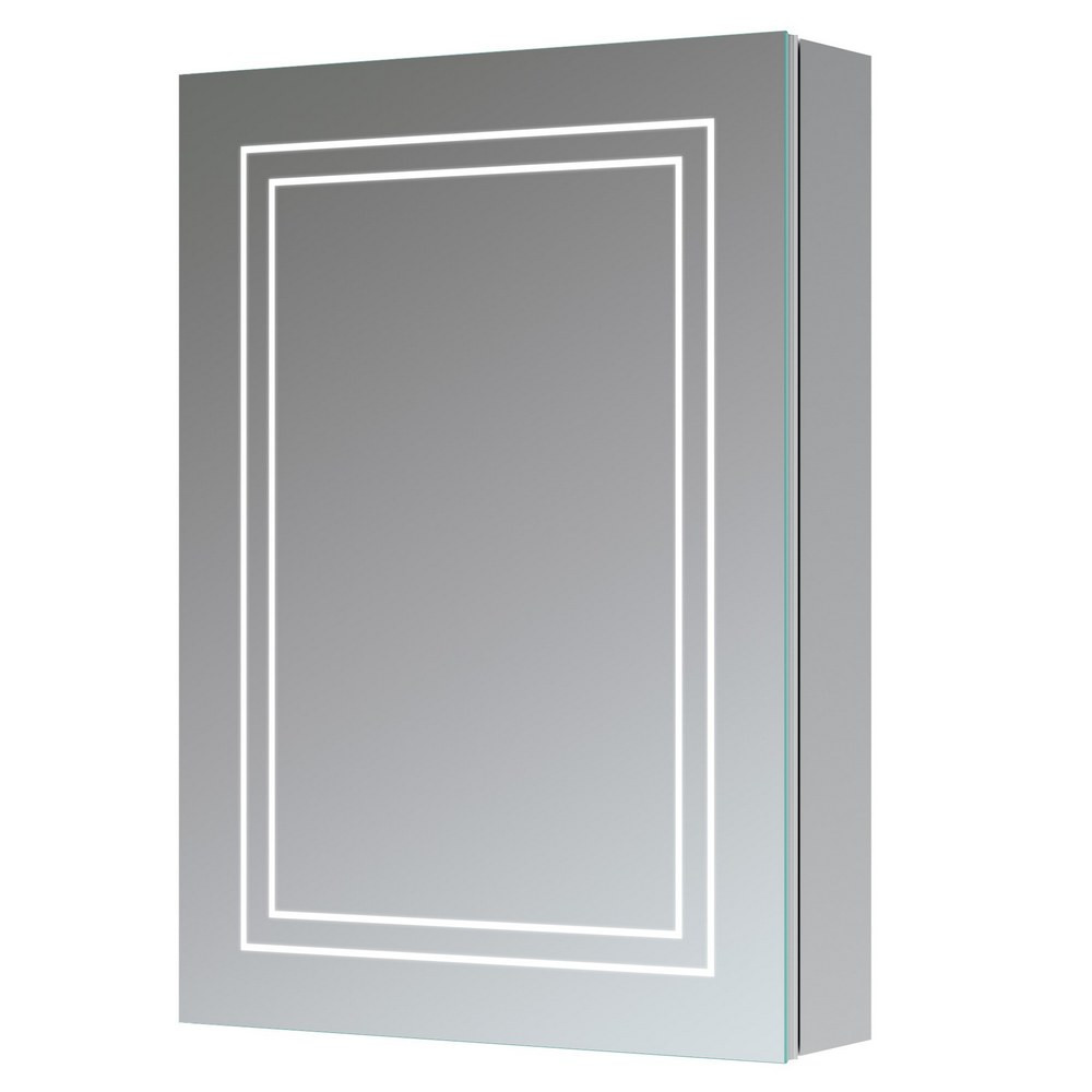 Ajax Grasby 500mm Single Door LED Mirror Cabinet