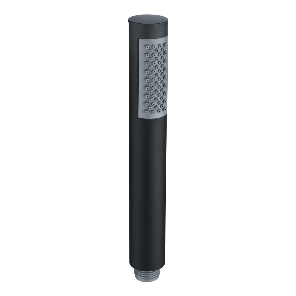 Ajax Thrunscoe Matt Black Round Shower Handset