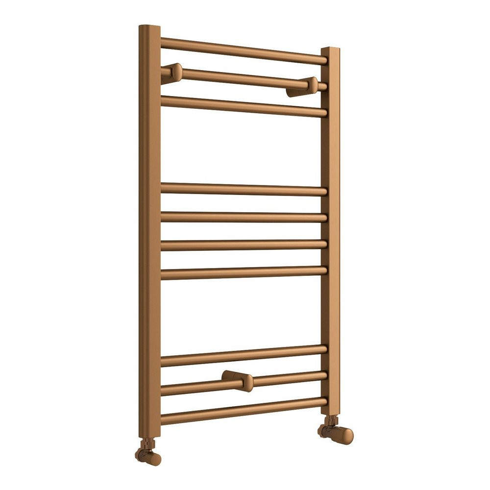 Ajax Kenwick Brushed Bronze 800 x 500mm Straight Towel Warmer