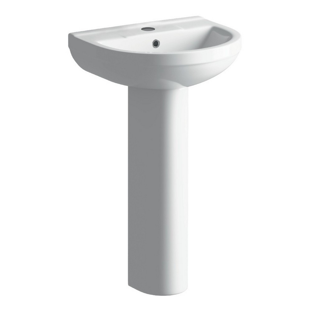 Ajax Limber 1TH Basin and Full Pedestal