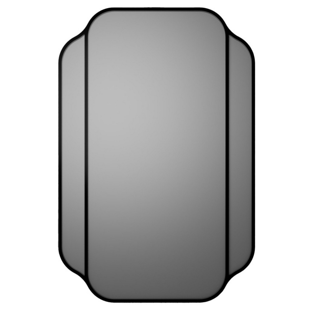 Ajax Littlefield 600 x 900mm Black Bathroom Mirror