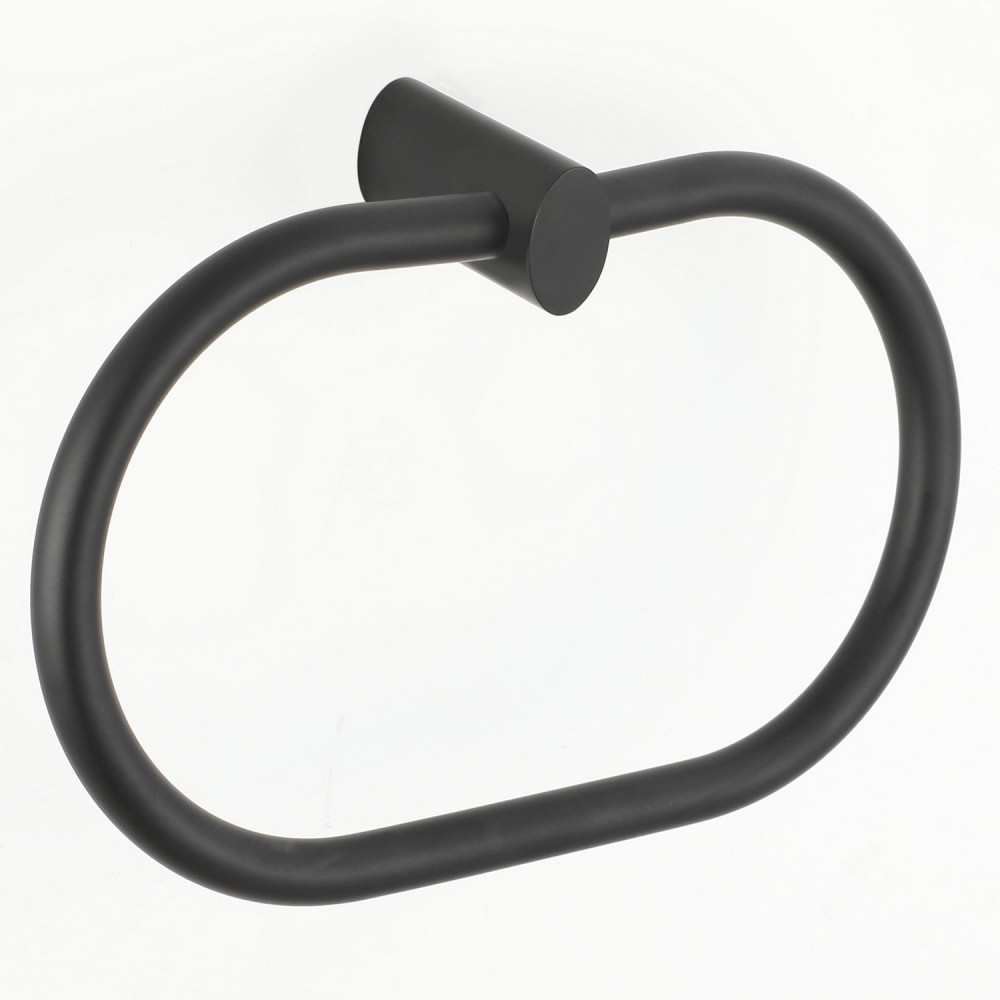 Ajax Manton Black Towel Ring
