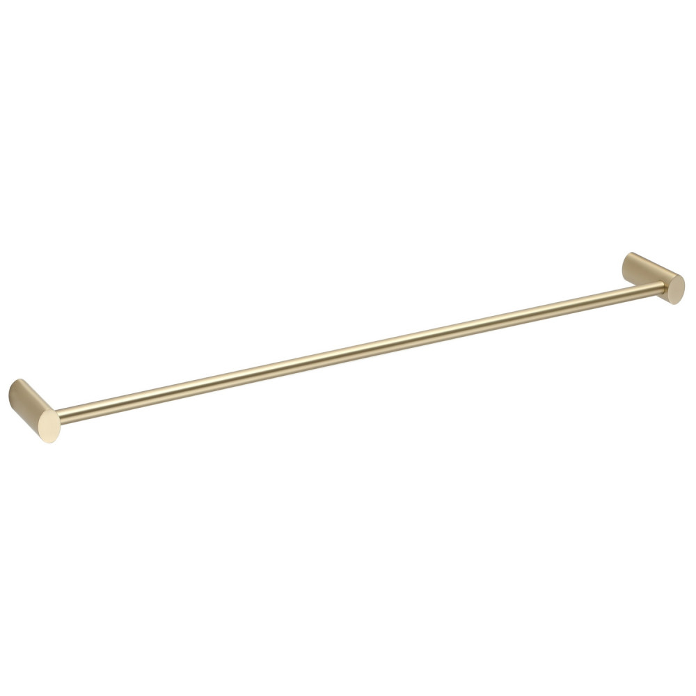Ajax Manton Brushed Brass 600mm Single Towel Rail