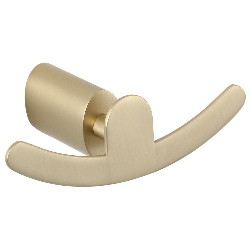Ajax Manton Brushed Brass Robe Hook