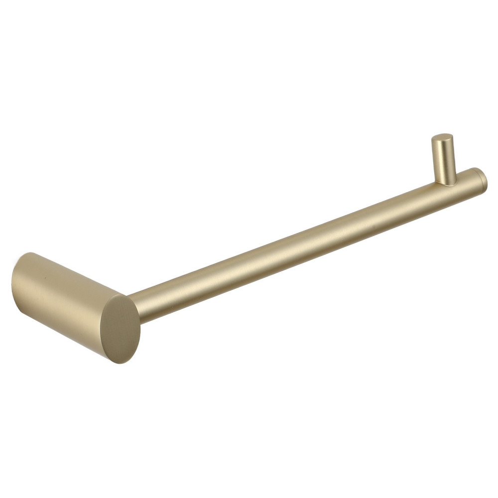 Ajax Manton Brushed Brass Toilet Roll Holder