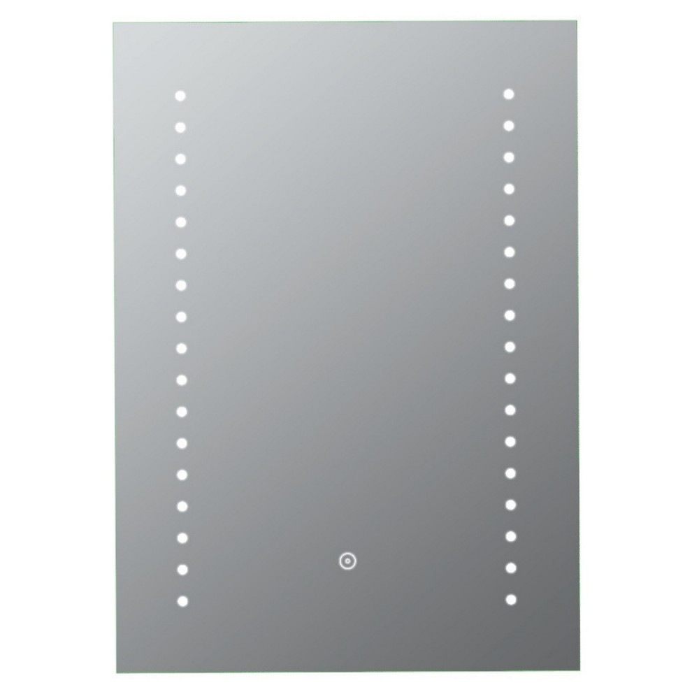 Ajax Oakwood 700 x 500mm Rectangular Front Lit LED Bathroom Mirror