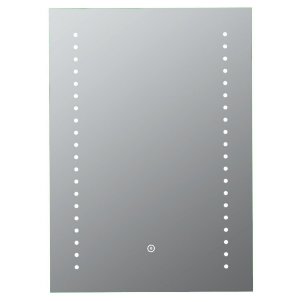 Ajax Oakwood 800 x 600mm Rectangular Front Lit LED Bathroom Mirror