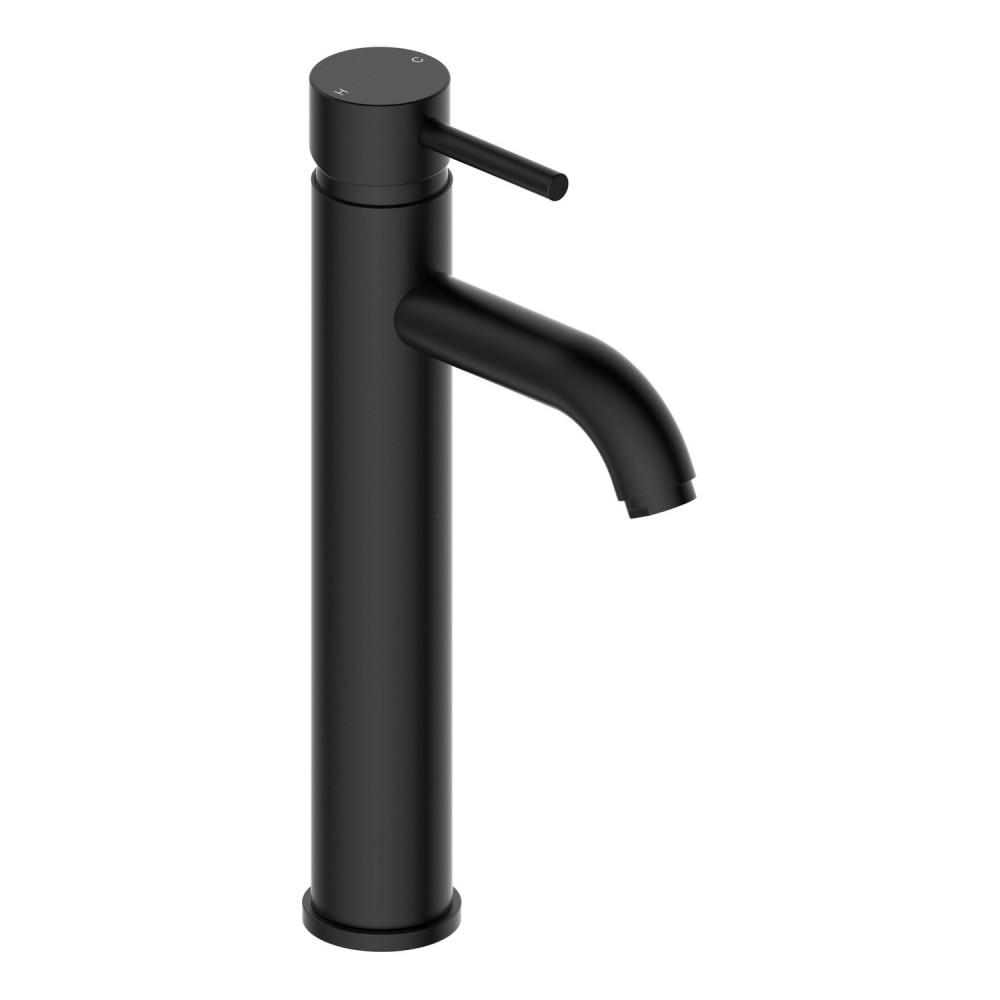 Ajax Ouse Matt Black Tall Basin Mixer