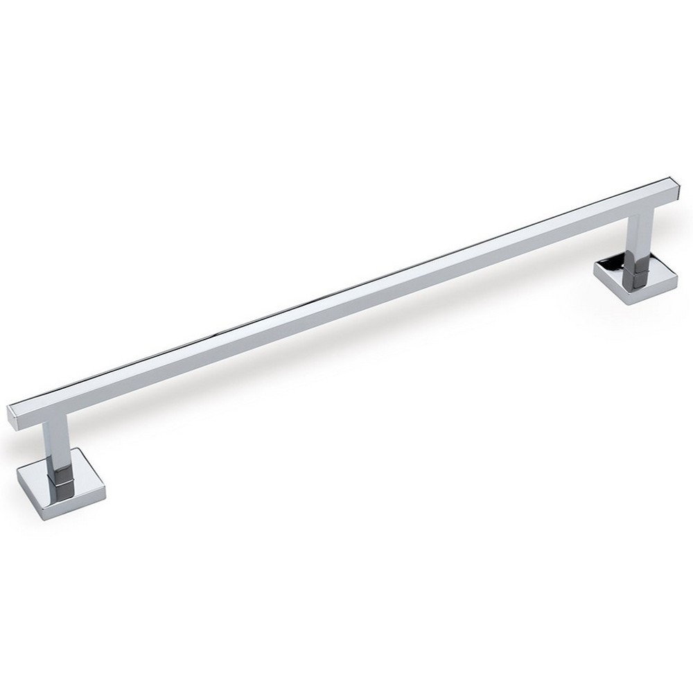 Ajax Roxby Chrome 450mm Single Towel Rail