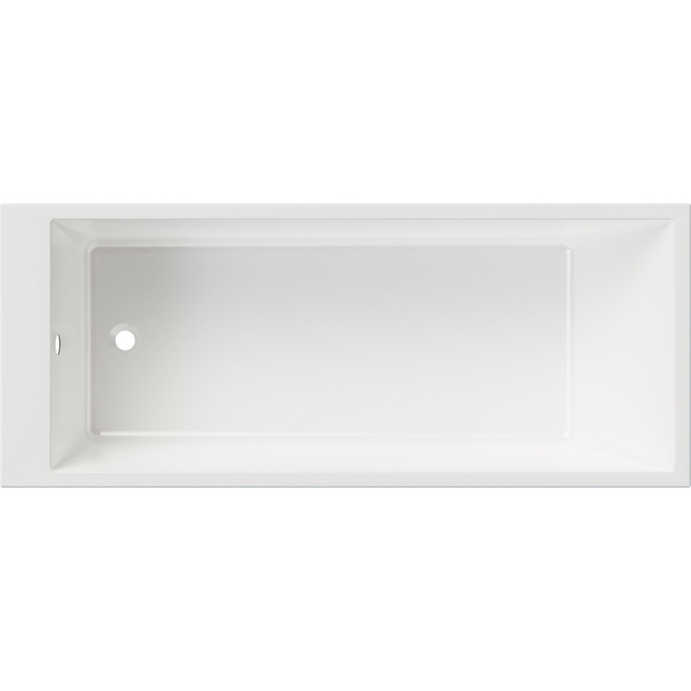 Ajax Scampton 1700 x 700mm Square Thin Edge Single Ended Bath