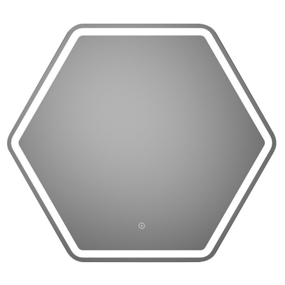 Ajax Sorrel 785mm Hexagonal LED Bathroom Mirror