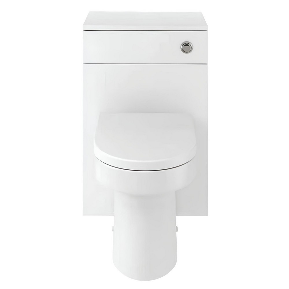 Ajax Tealby Gloss White 500mm WC Unit
