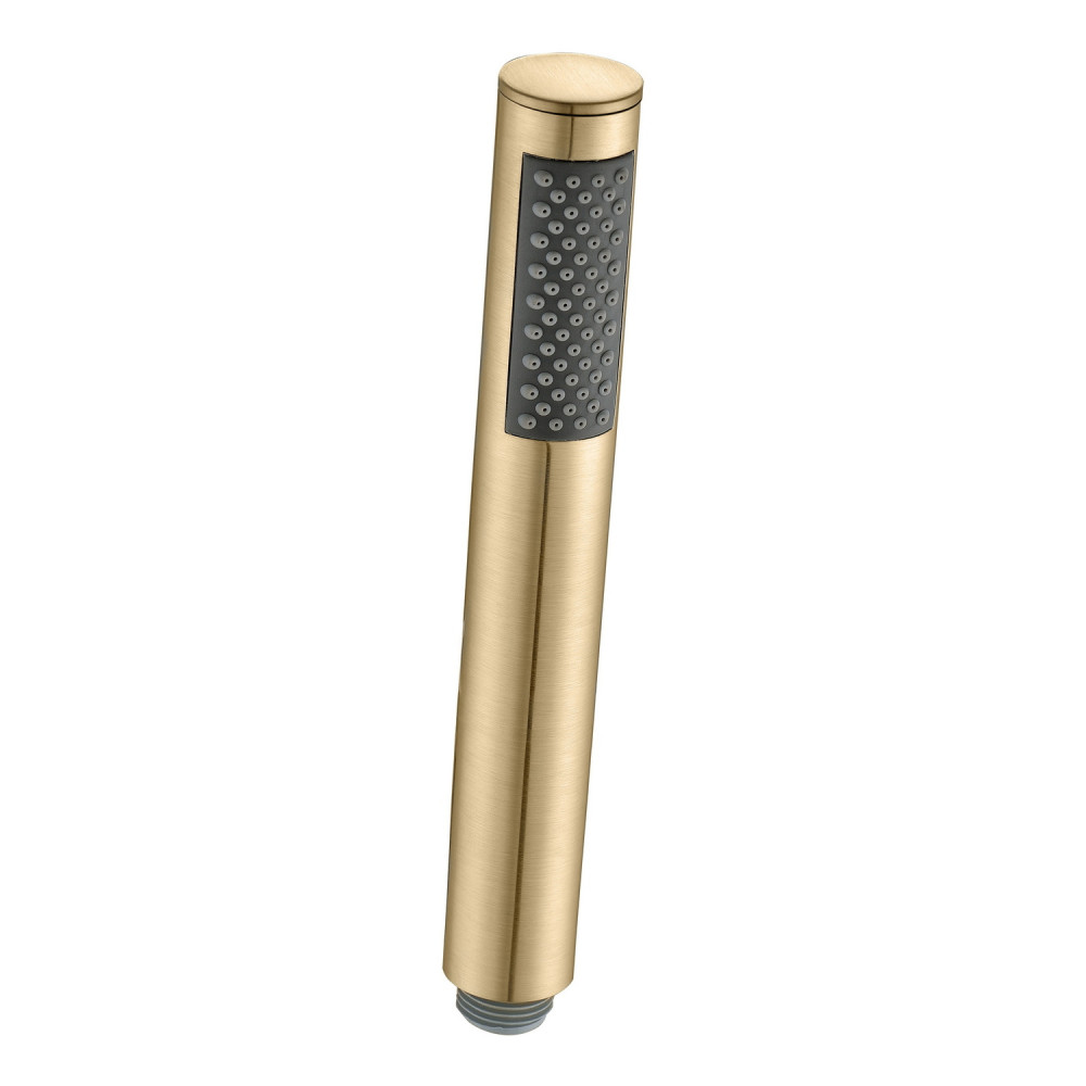 Ajax Thrunscoe Brushed Brass Round Shower Handset
