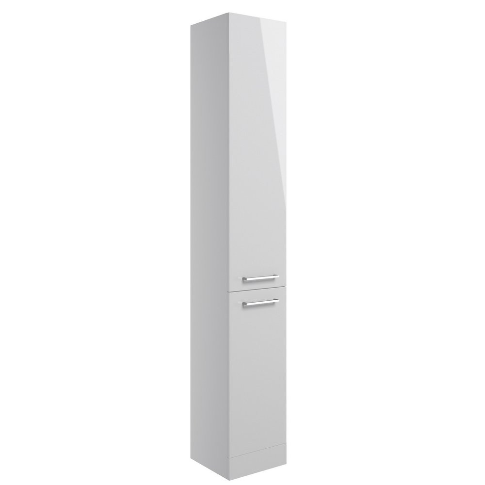 Ajax Walesby Floor Standing 350mm Gloss Grey Tall Storage Unit