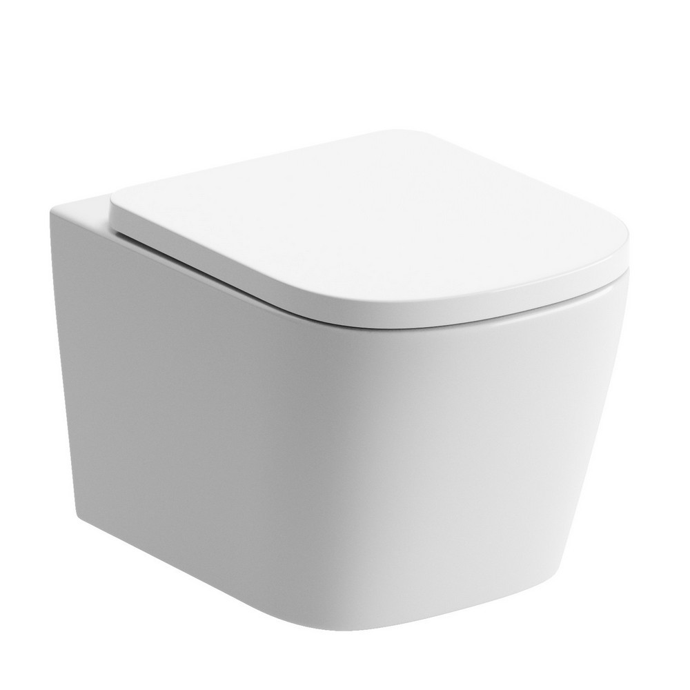 Ajax Weelsby Rimless Wall Hung WC and Soft Closing Seat (1)