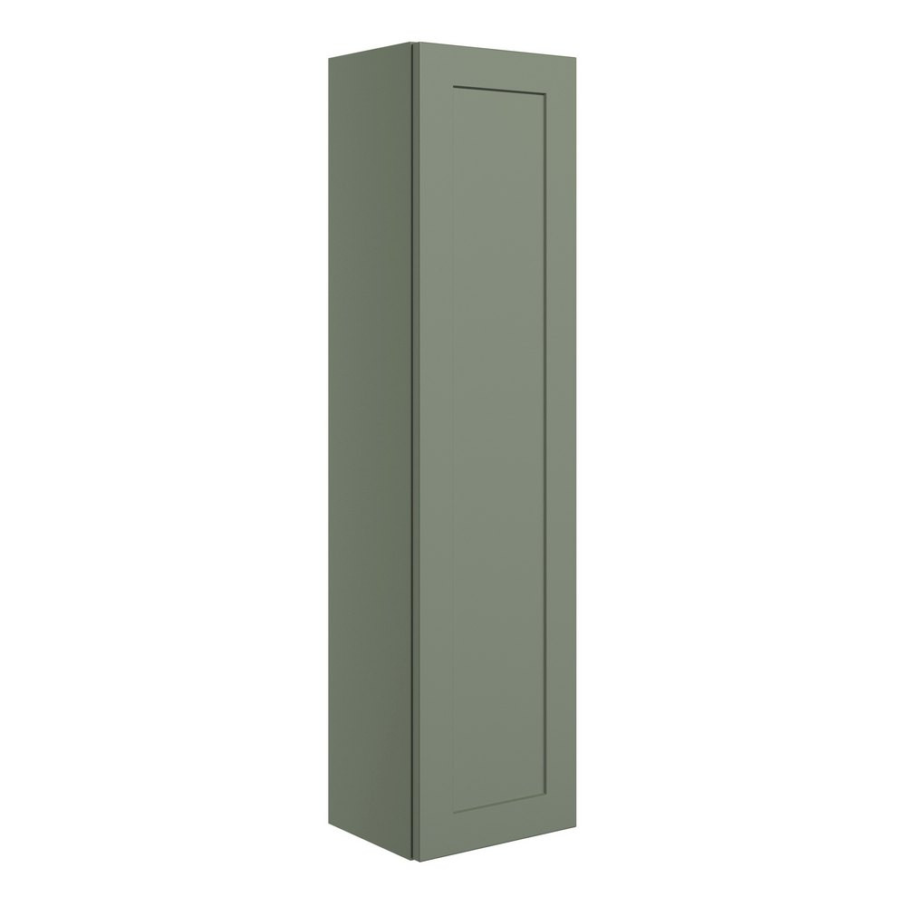 Ajax Willingham Matt Reed Green 350mm Wall Hung Tall Storage Unit (1)