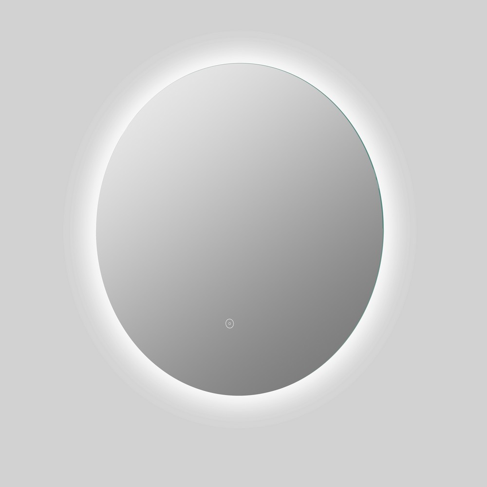 Ajax Wingate 500mm Rounded Back Lit LED Bathroom Mirror
