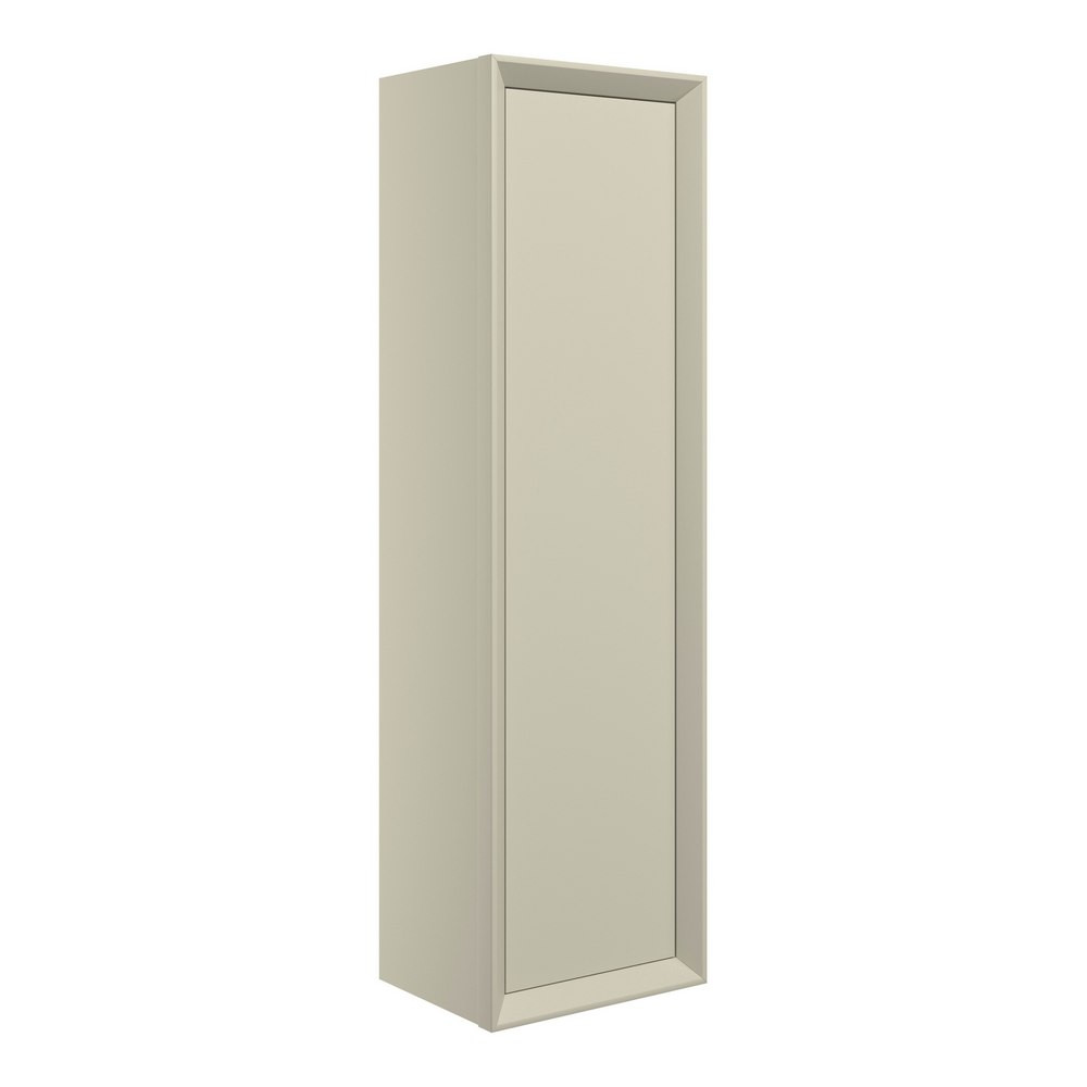 Ajax Yarborough Matt Cotton 345mm Wall Hung Tallboy Unit