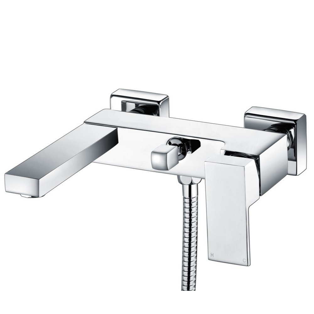 Ajax Yarmshaw Chrome Wall Mounted Bath Shower Mixer (1)