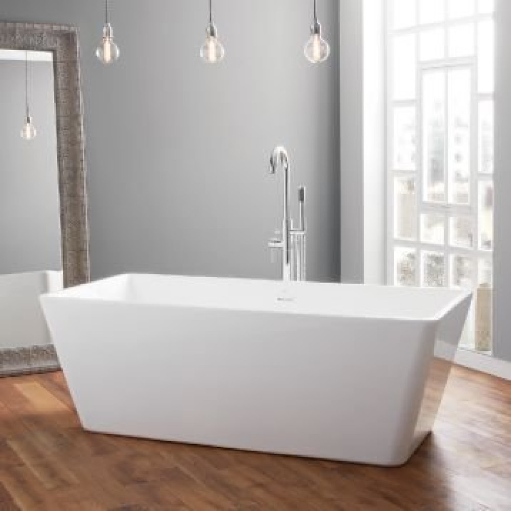 April Boston Contemporary Freestanding Bath In Room Setting