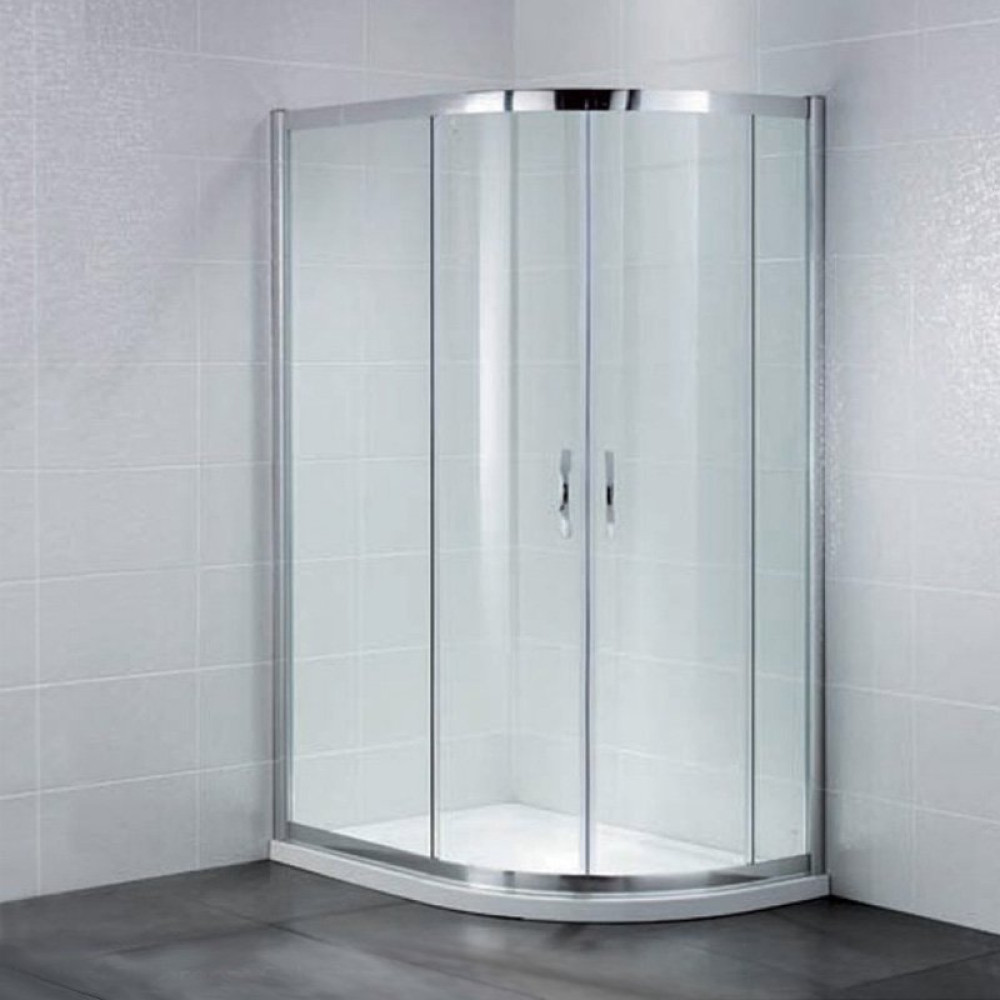 April Identiti2 Offset Double Door Quadrant Shower Enclosure 1200mm x 800mm